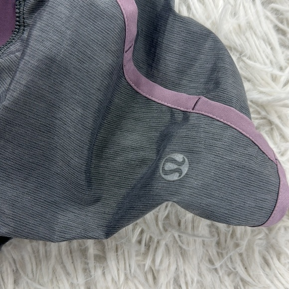 Lululemon Run Times Short Heathered Slate / Mauvelous / Fa14 Quilt 27 - Picture 4 of 7